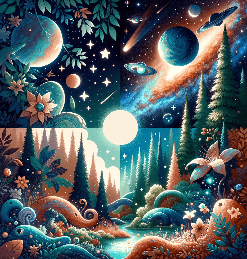 Shimmering Woods Enchanted